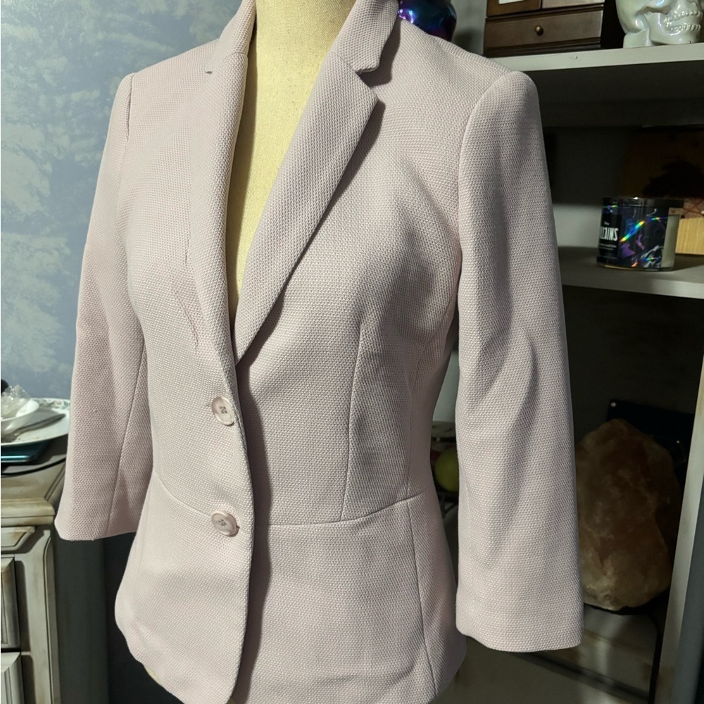 🛍Bundle sale🛍Le Chateau purple Blazer Tailored Suit Jacket xs - Picture 3 of 10